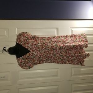 A multi colored dress